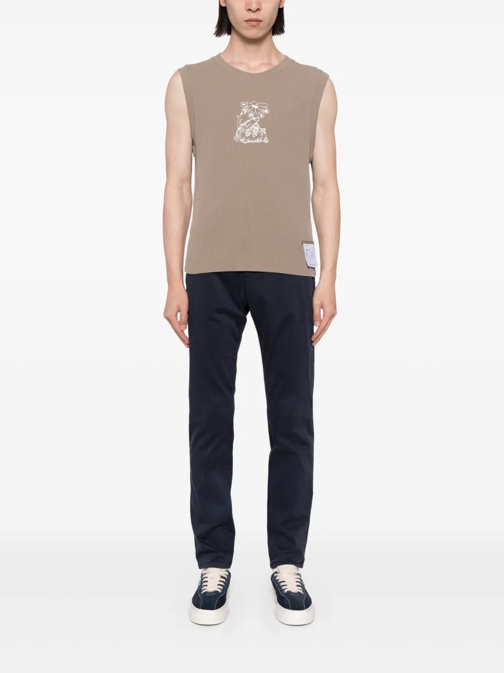 PAIGE Danford skinny chino - Blauw