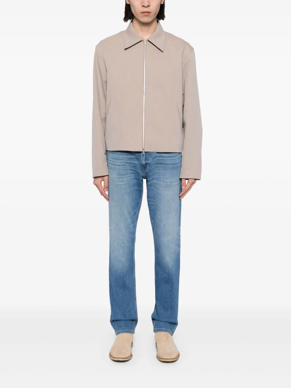PAIGE Straight jeans - Blauw