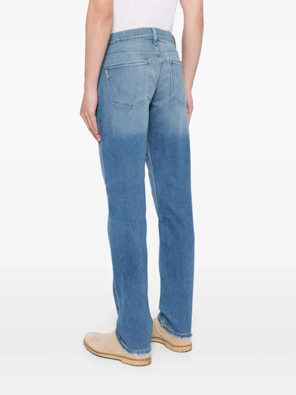 PAIGE Straight jeans Blauw