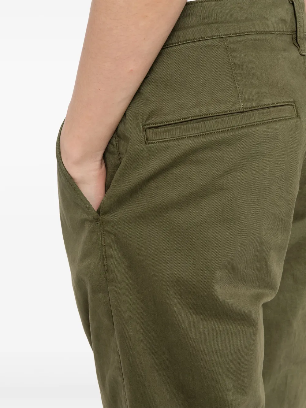 Nudie Jeans Easy Alvin broek van katoenblend Groen