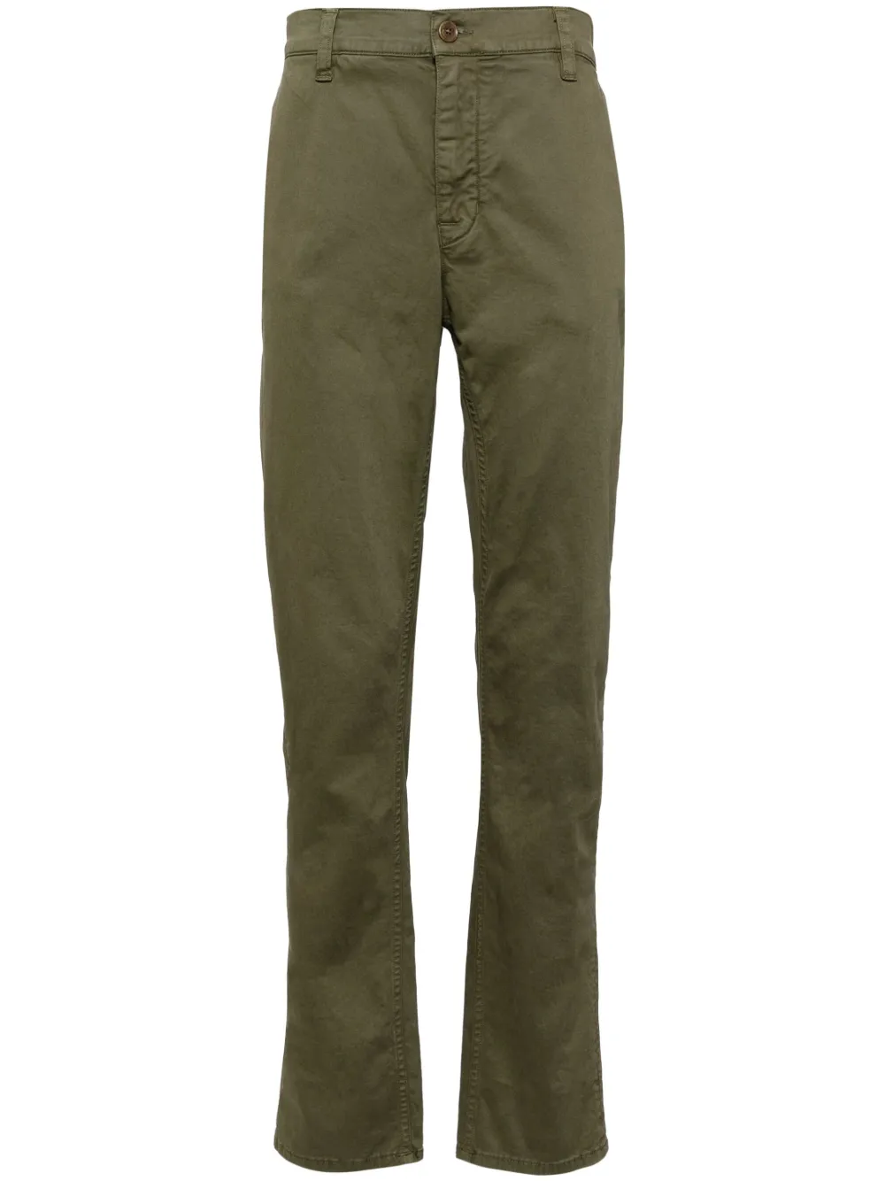 Nudie Jeans Easy Alvin broek van katoenblend Groen