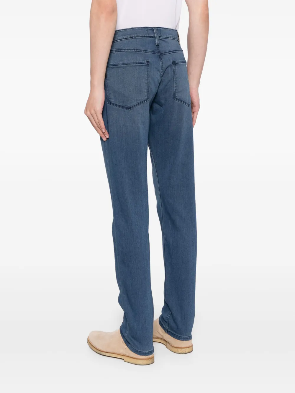 PAIGE Slim-fit jeans Blauw