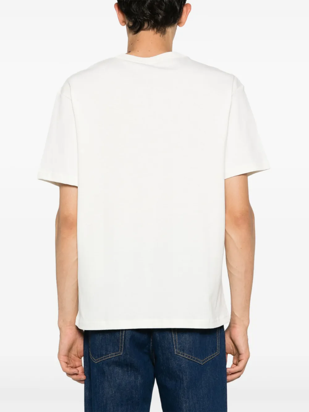 A.P.C. T-shirt van biologisch katoen Wit