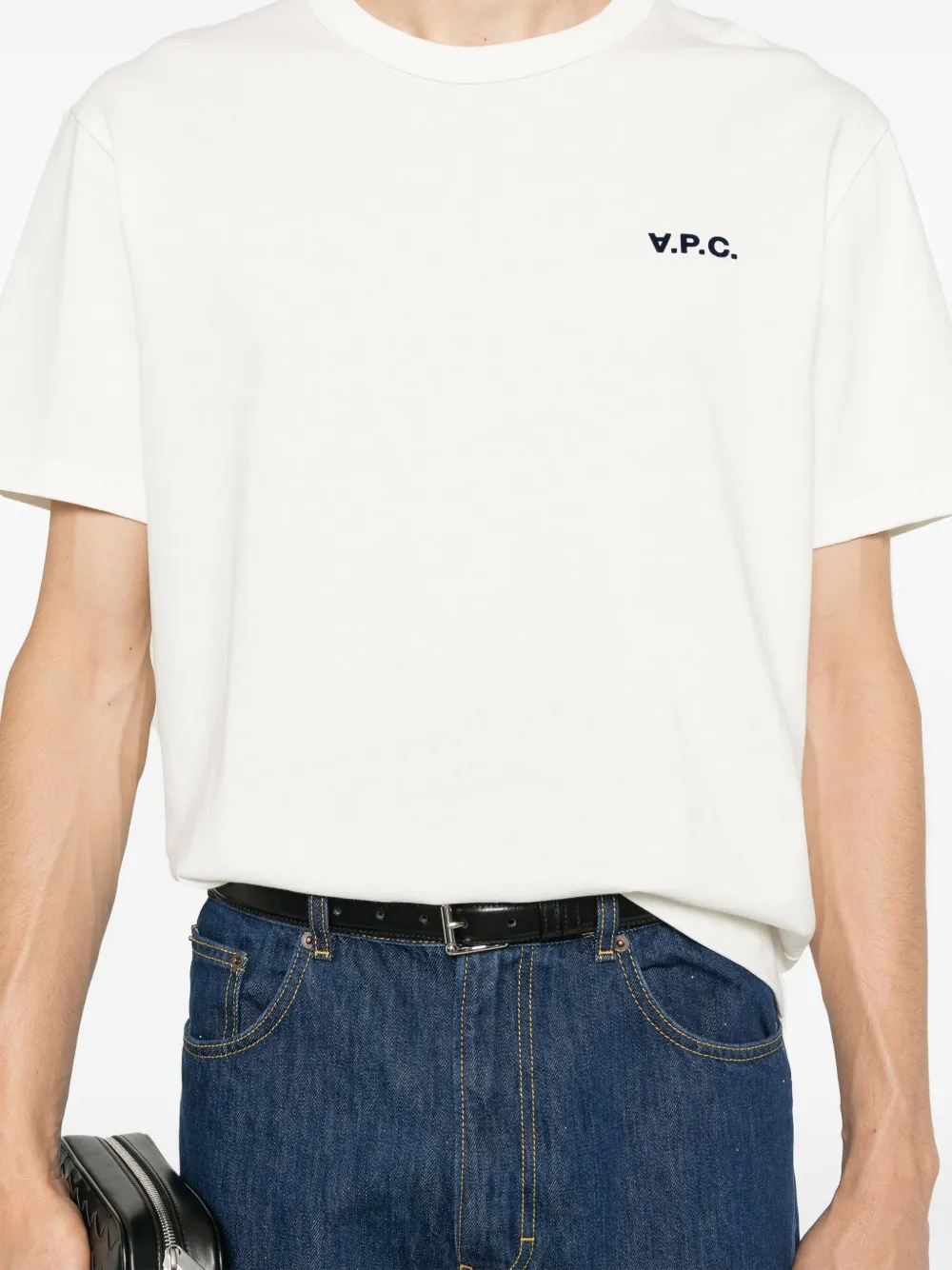 A.P.C. T-shirt van biologisch katoen Wit