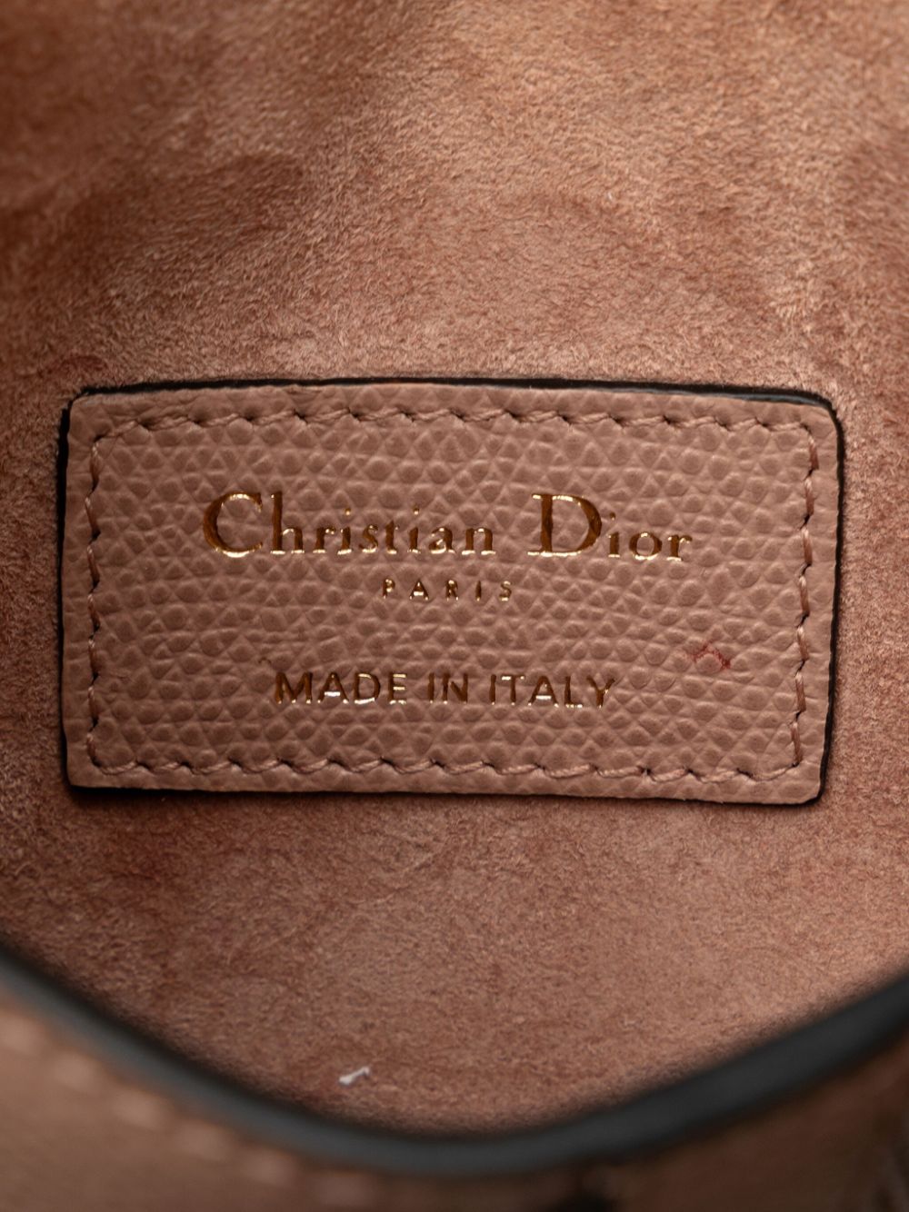 Christian Dior 2019 Leather Saddle belt bag Women