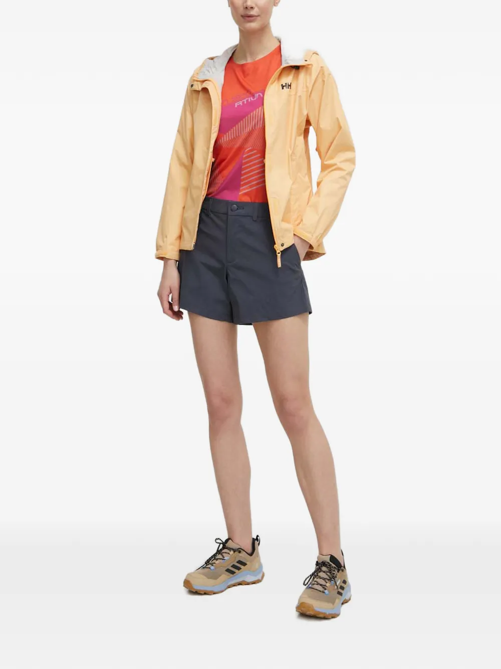 Helly Hansen hooded logo-detail jacket | Fitted Jackets | Image 2