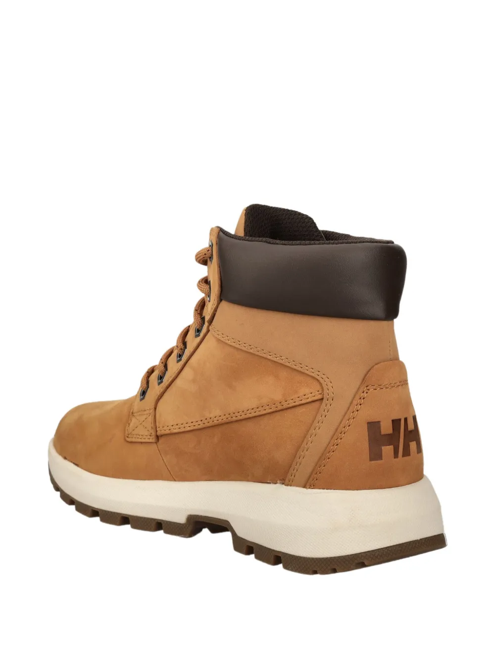 Helly Hansen Bowstring Lace-up Logo Hiking Boots In Brown