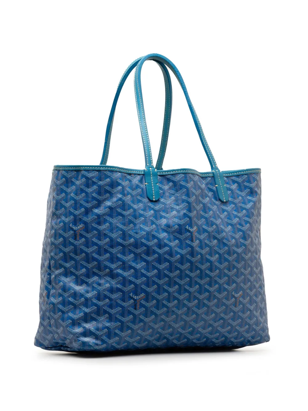 Goyard Pre Owned Tote Goyardine Saint Louis PM 2011 Azul FARFETCH MX