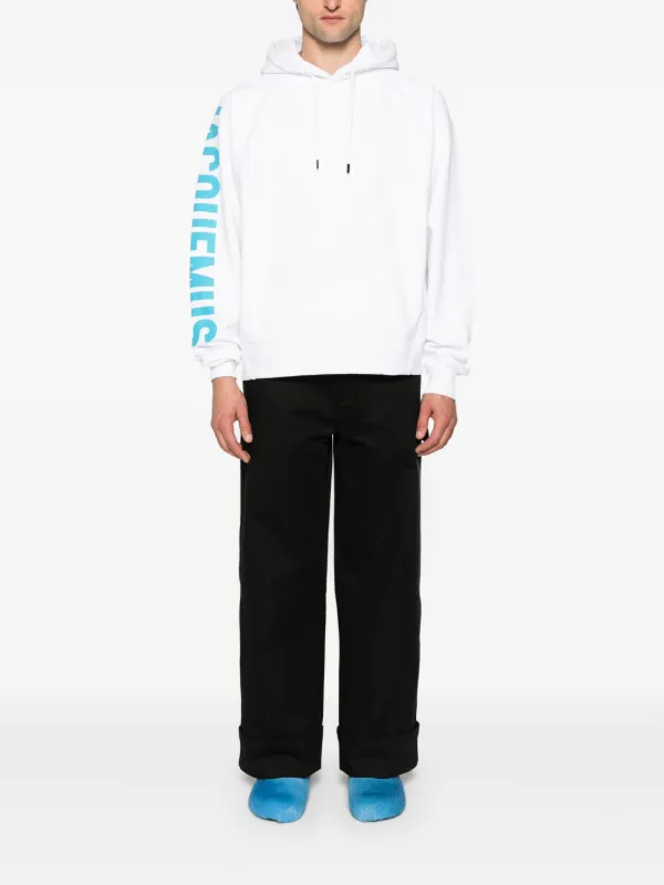 Jacquemus ロゴ パーカー | ホワイト | FARFETCH JP