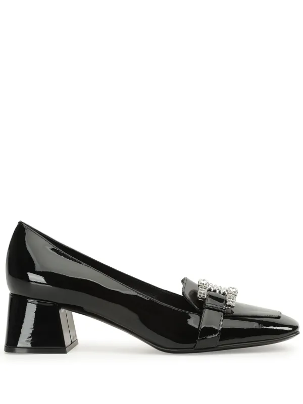 Sergio Rossi Twenty Buckle Pumps | Black | FARFETCH