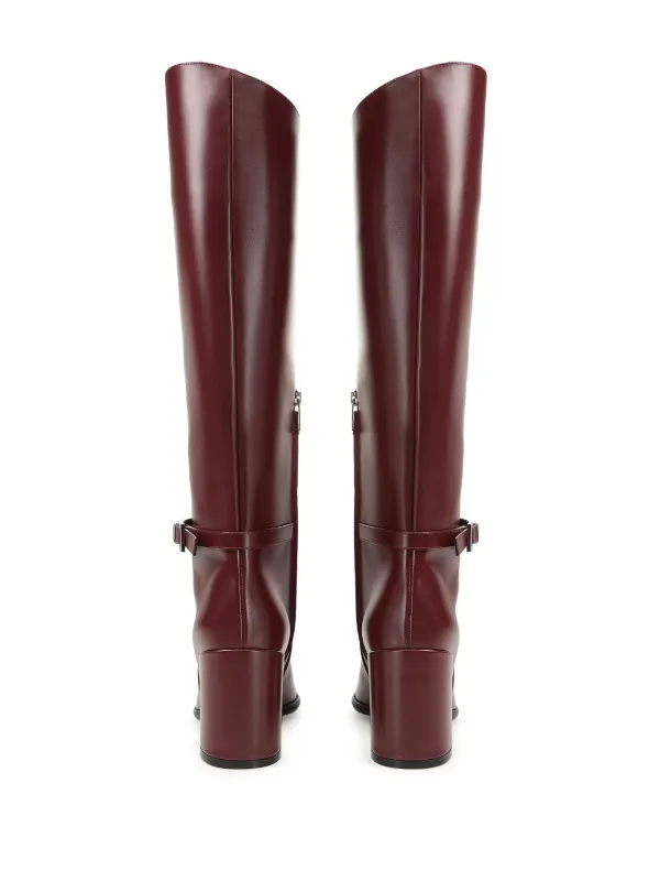 Sergio Rossi SR Nora Boots | Red | FARFETCH JO