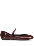 Sergio Rossi Pilier ballerina shoes - Red