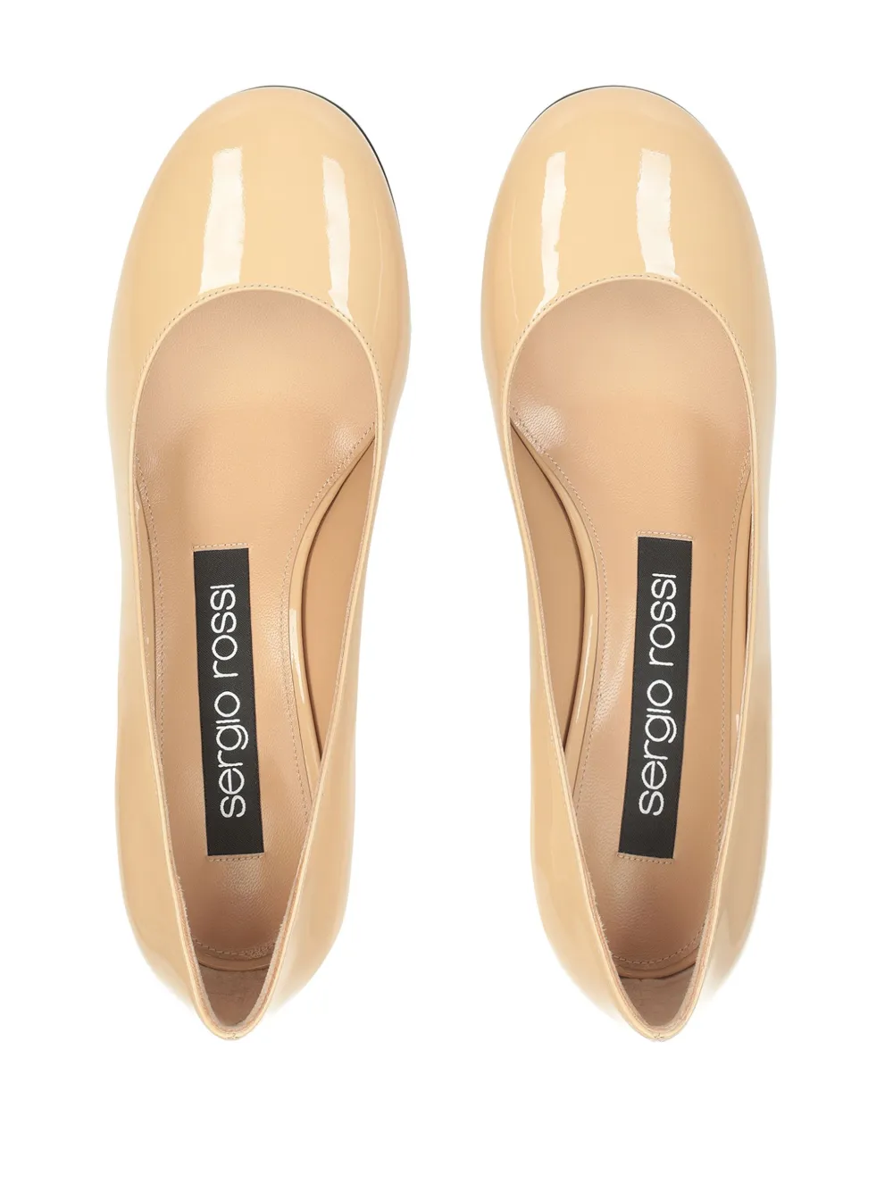 Sergio Rossi 50 mm Pilier pumps Beige