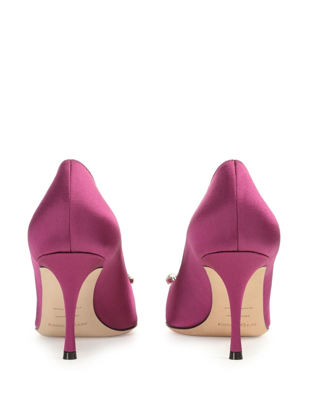 Sergio Rossi 75 mm Godiva Precious pumps Roze