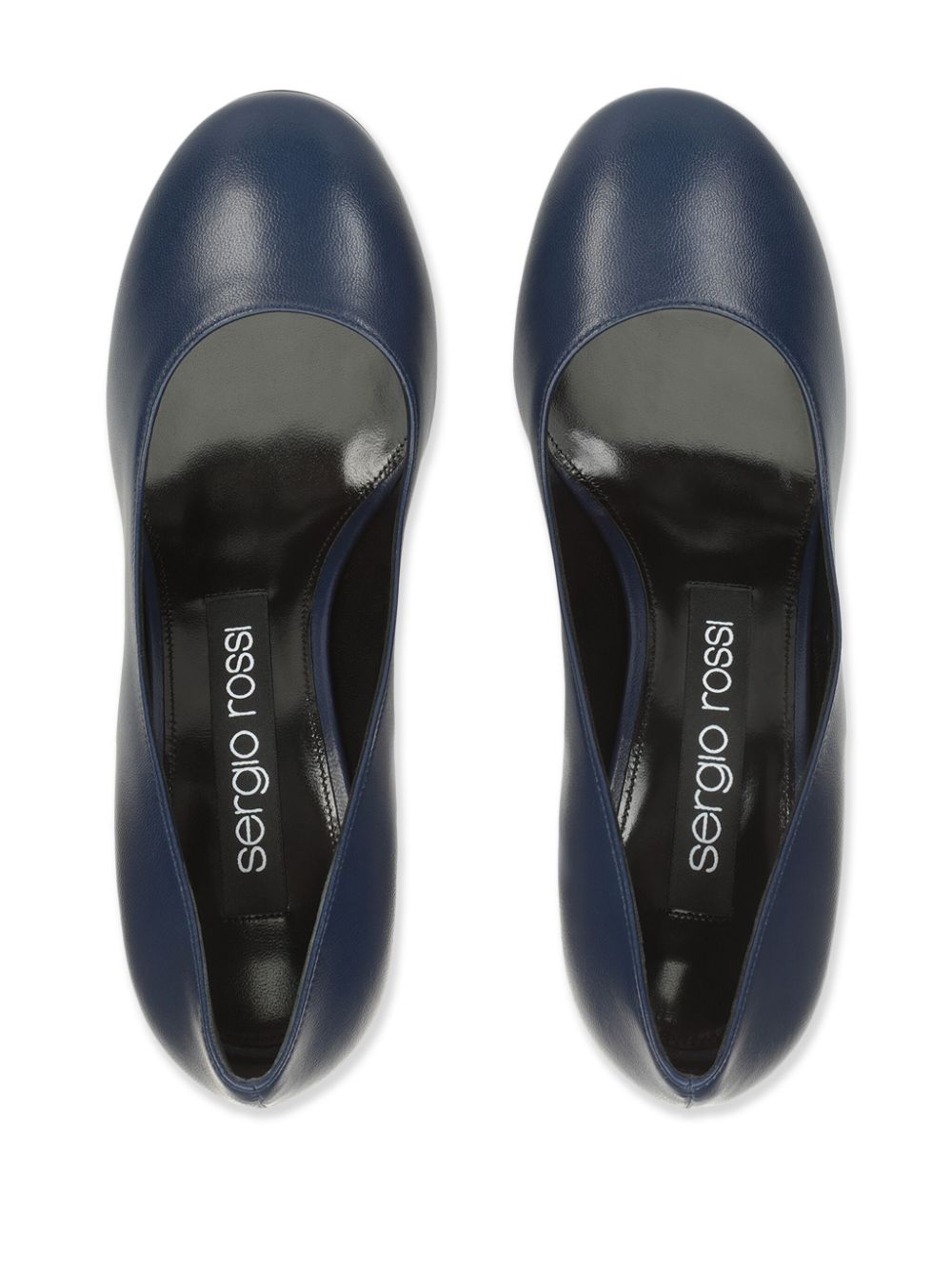 Sergio Rossi 80mm Pilier pumps Blue