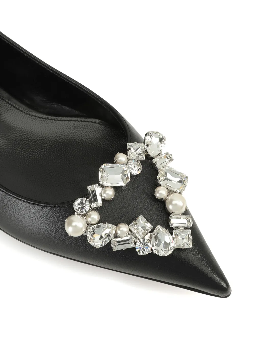 Sergio Rossi Godiva Precious ballerina shoes Black