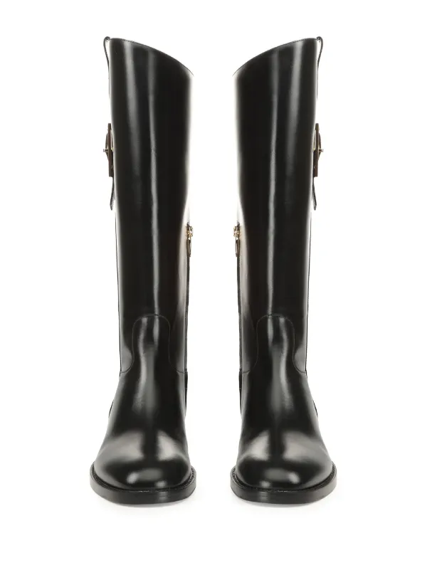Sergio Rossi SR Nora Boots | Black | FARFETCH UK
