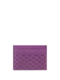 Sergio Rossi Mermaid cardholder - Purple