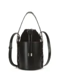 Sergio Rossi Sr Mermaid bucket bag - Black