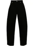 Alexander McQueen mid-rise barrel jeans - Black