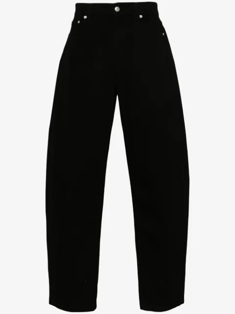 Alexander McQueen jeans con tiro medio