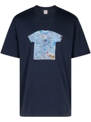 Supreme 30th Anniversary First T-shirt | White | FARFETCH Supreme 30th Anniversary First T-shirt | White | FARFETCH