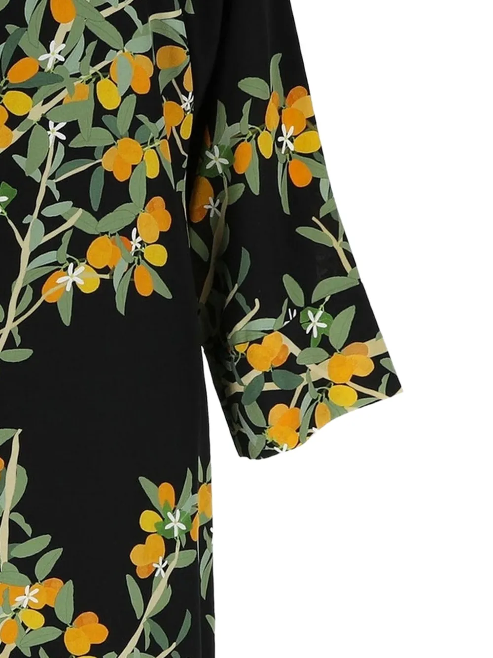 Bernadette Lola asymmetrische midi-jurk - Zwart