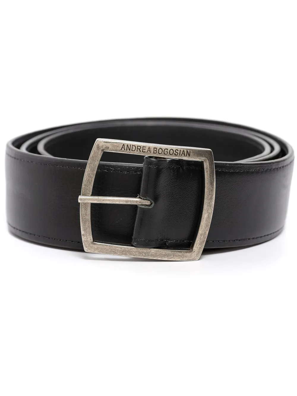 Andrea Bogosian - Cinto Gailing I de couro - mulher - couro - G - Preto