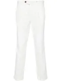 Myths Zeus slim-cut chino trousers - White