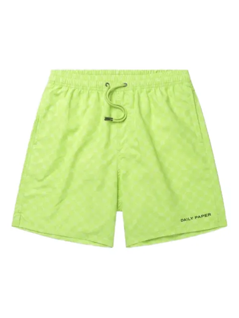 Daily Paper drawstring-waist swim shorts