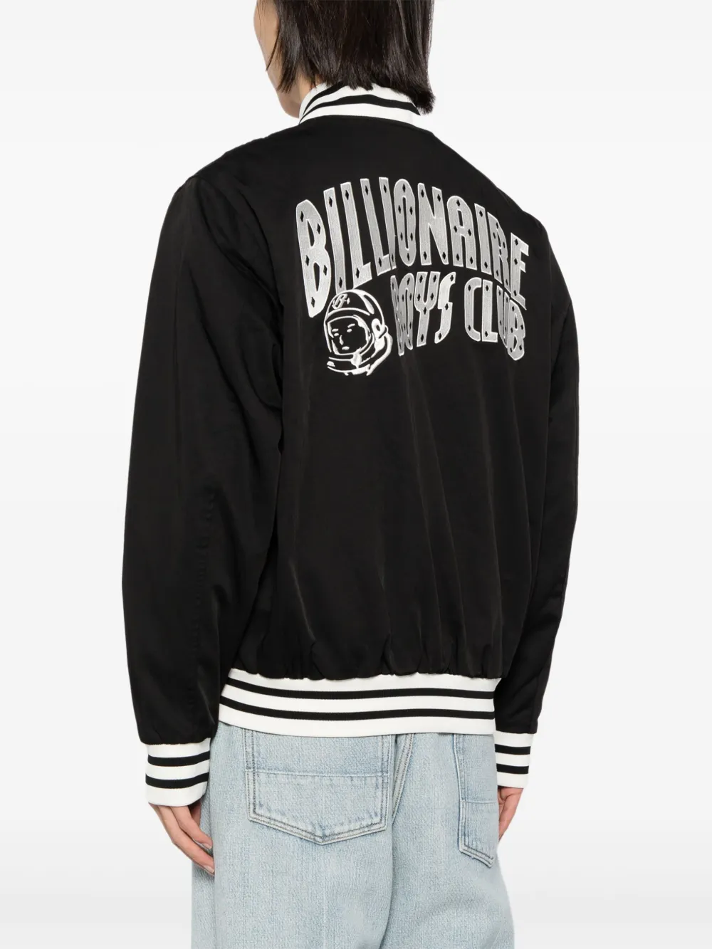 Billionaire Boys Club Bomberjack met borduurwerk Zwart