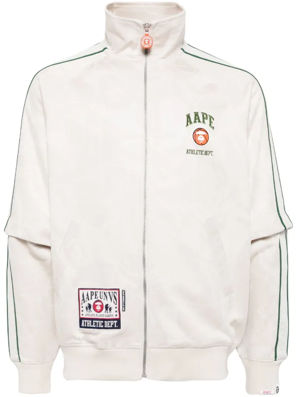 AAPE BY *A BATHING APE® detachable-sleeve Sports Jacket | Neutrals  