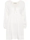 casa raki Barbi organic cotton dress - White