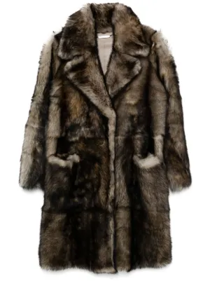 Designer faux fur coat best sale