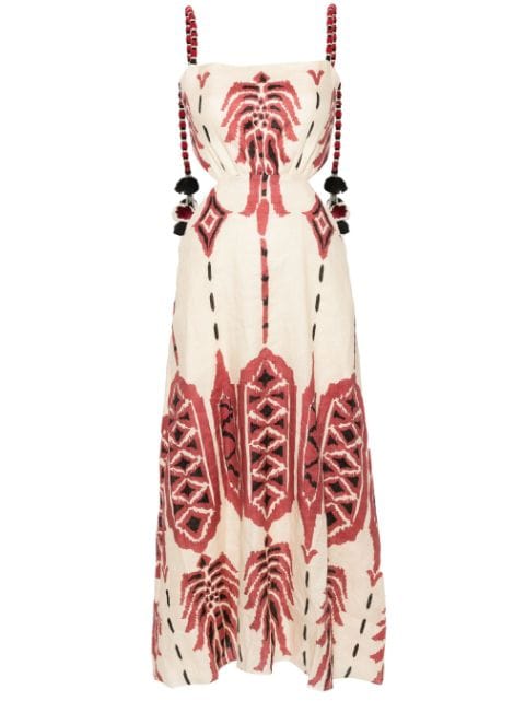 Johanna Ortiz Palm Of Tiahuanaco maxi dress