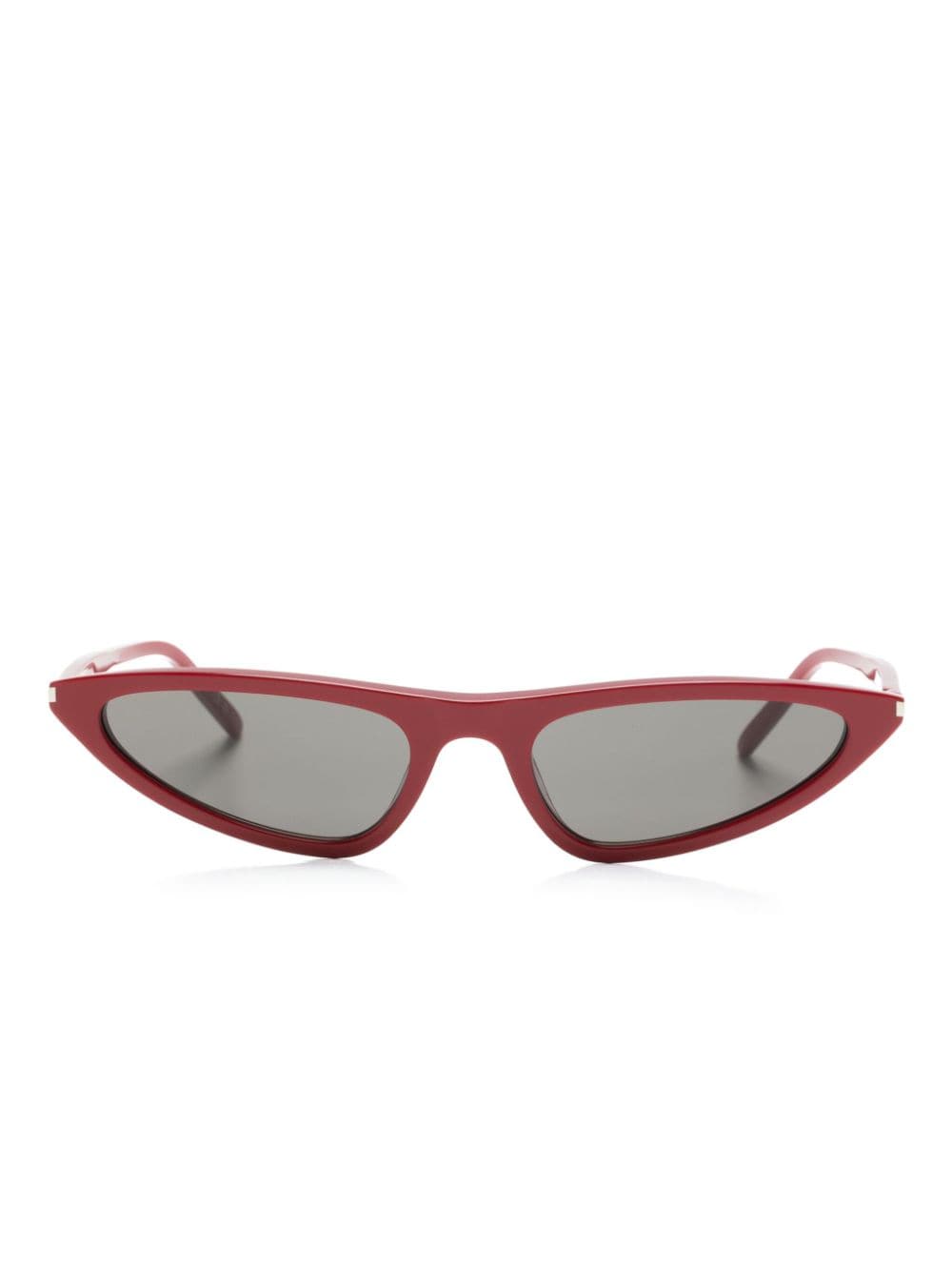 Saint Laurent Sonnenbrille Mit Cat-eye-gestell In Red