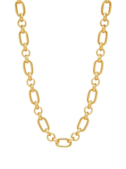 Nialaya Jewelry gold plated figaro-link chain