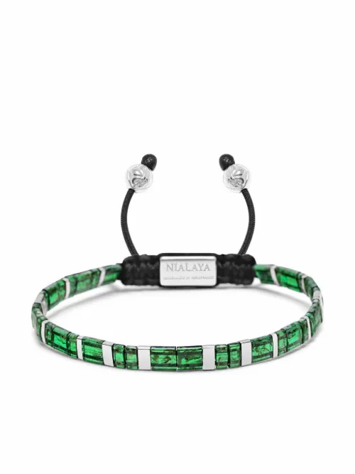 Bracelet à logo gravé - Nialaya Jewelry - Modalova