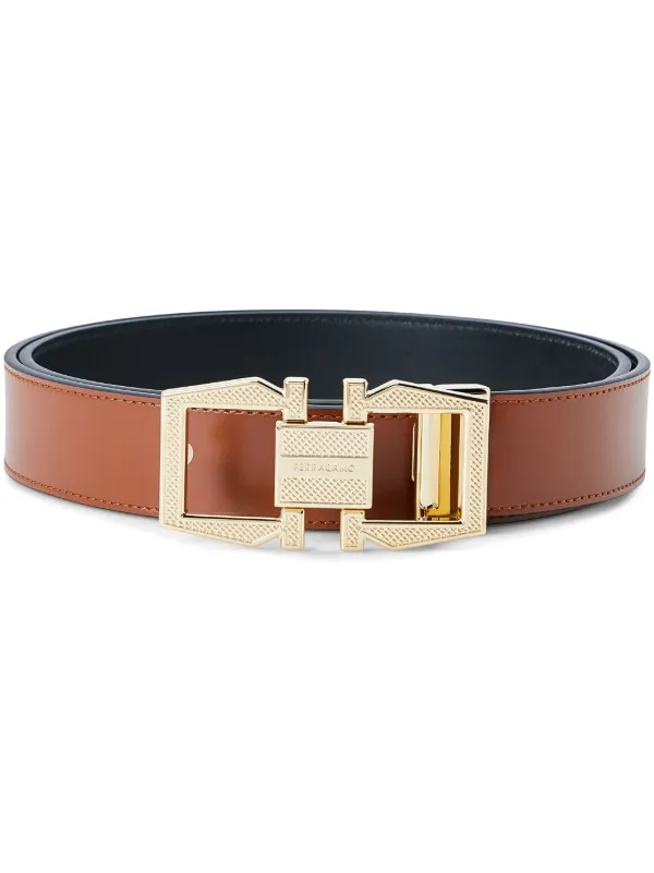 FERRAGAMO直営店 リバーシブル ガンチーニ ベルト FERRAGAMO フェラガモ リバーシブル ガンチーニ ベルト メンズ