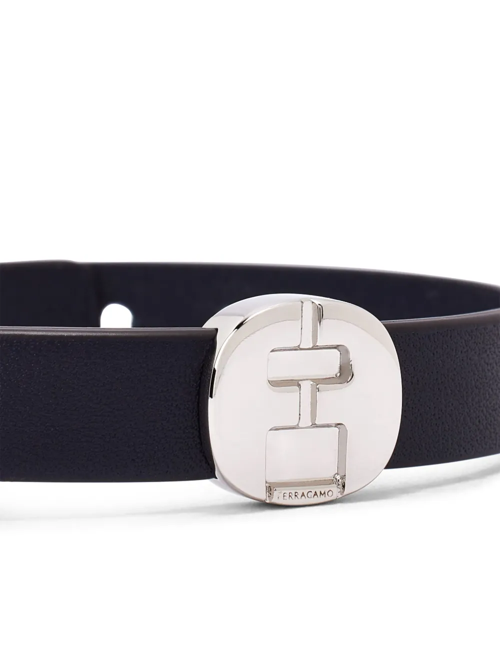 Ferragamo Armband met logobedel - Zilver