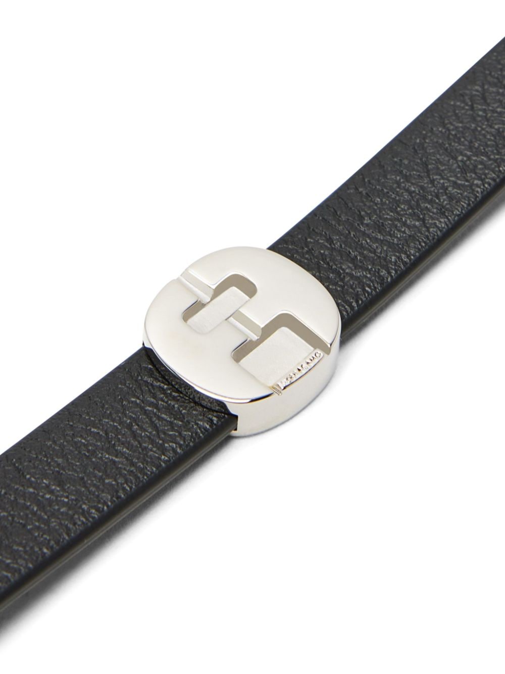 Ferragamo Armband met logobedel - Zilver