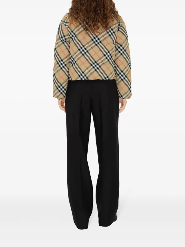 BURBERRY｜JACKETS (8Reversible Check Jacket (8105825)) Burberry Reversible Vintage Check Jacket Black Men's - SS22 - US