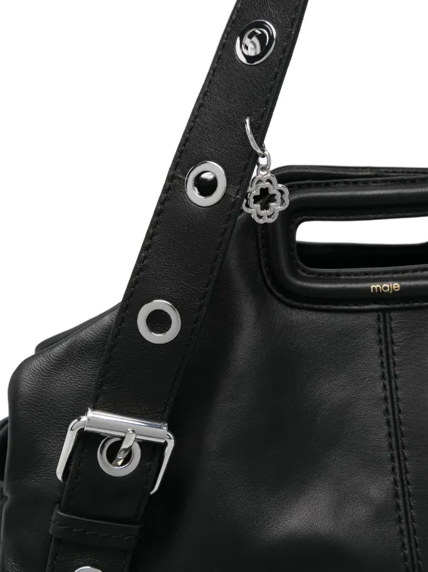ショルダーバッグ・ポシェット MAJE Plain leather miss m xl bag Plain leather Miss M XL bag Red For Women | Maje
