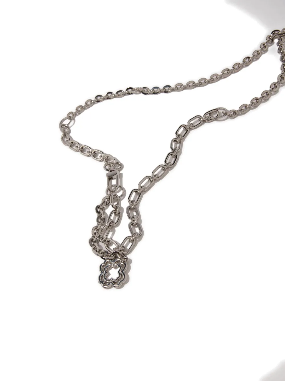 Maje Riem met logoplakkaat - Zilver