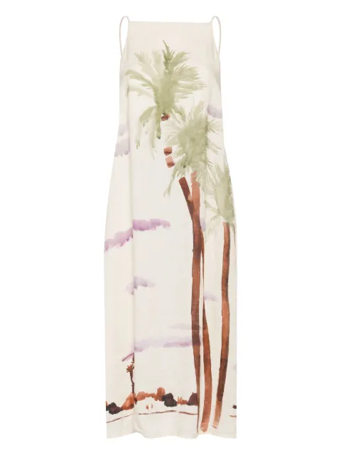 Desmond & Dempsey Mirage linen nightdress