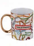 Seletti x Toiletpaper Snakes porcelain mug - White