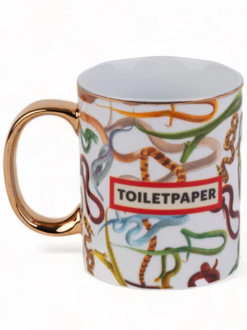 Seletti x Toiletpaper Snakes porcelain mug