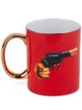 Seletti x Toiletpaper Revolver porcelain mug - Red