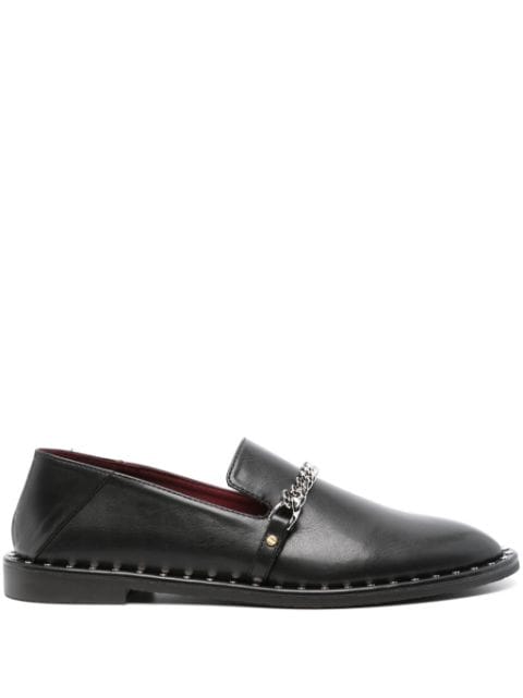 Stella McCartney Falabella leather loafers