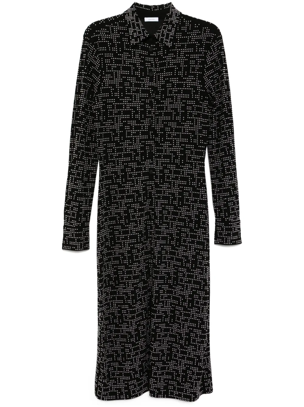 Ferragamo vestido con apliques | negro | Image 1